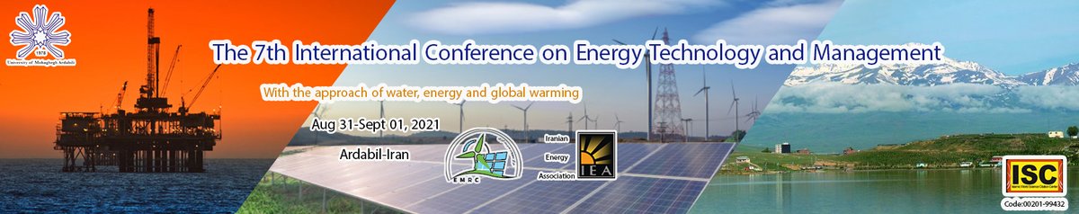 You are invited to submit your papers to the 7th International Energy Management and Technology Conference that will be hosted by the Energy Management Research Center of the University of Mohaghegh Ardabili. Please visit ieanc2021.ir/en/ for more info.