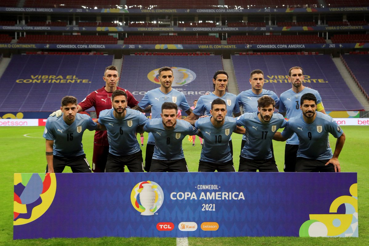 CopaAmerica's tweet image. JUEGAN 22, ¡LO VIVEN MILLONES! ❤️
🇺🇾 @Uruguay y 🇨🇴 @FCFSeleccionCol ya juegan en Brasilia por un lugar en las semifinales de la CONMEBOL #CopaAmérica 🏆
#VibraElContinente
