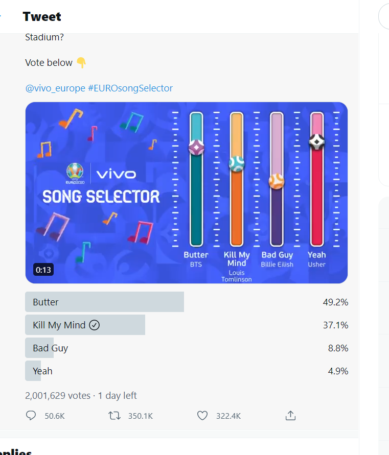 oned4ever15's tweet photo. chicxs aquí les dejo el link para que puedan ir a votar por "Kill my mind" del todo poderoso Louis Tomlinson⬇️⬇️⬇️
https://t.co/fpfjkNgGV6 https://t.co/vaKcSKnABE
