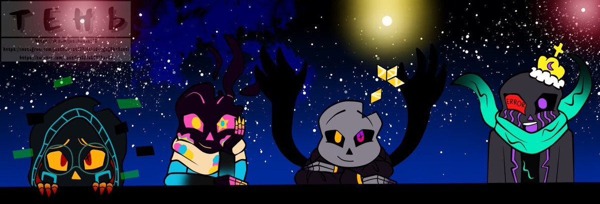JustSha52766997's tweet photo. #gradient #paperjam #errorink #radier #tenpatch #nighterror #undertale #undertaleAU https://t.co/VbwPgKsUeX