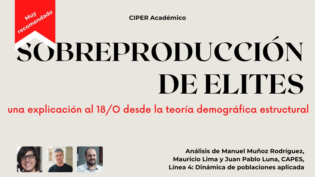 Lea CIPER Académico, para que lo vea venir 👉bit.ly/3qEFlU1