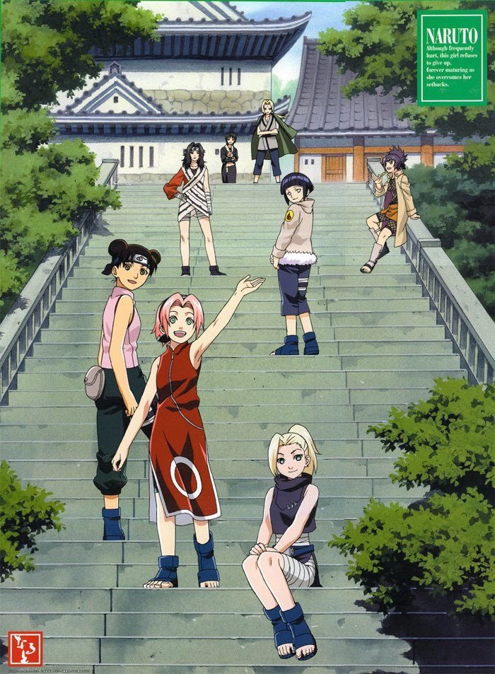 ft shizune tsunade kurenai hinata tenten sakura ino