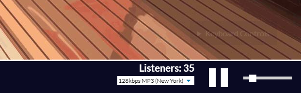 JonDotExe_'s tweet photo. I've always wondered if 'listeners' was accurate. Are there really only 35 of us out here vibing together on a Saturday afternoon? #freeCodeCamp #coderadio https://t.co/tZo1vATBoz
