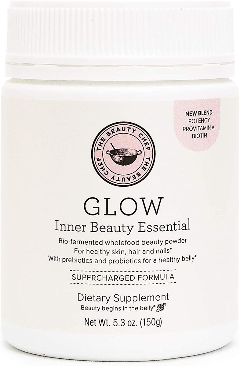 HealthBeautyP13's tweet photo. The Beauty Chef | Glow Inner Beauty Essential (5.3oz, 150g) | Vegan Powder for Gut Health, Digestion, &amp; Glowing Skin | 18 Wholefoods, Probiotics, Biotin, Zinc, Vitamin C, Provitamin 

Visit:https://t.co/P3v837p5aN https://t.co/gdplpQ1eIO