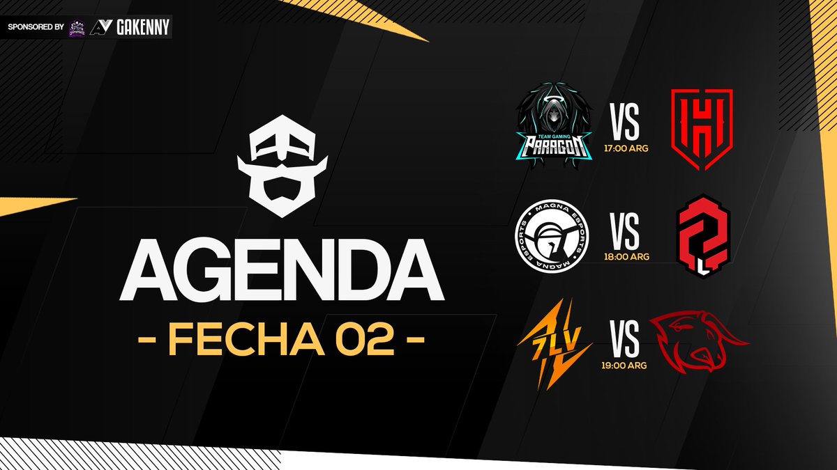 #CELSeason3 

¡FECHA 2!

En una hora y media te esperamos en 📺 twitch.tv/CEL_Clash para disfrutar estos partidos de la liga en su segunda semana.

🆚 <a href="/TG_Paragon/">Team Paragon</a> vs <a href="/HardEsports/">[H]ard Esports</a>
🆚 <a href="/MagnaEsport/">MAGNA ESPORTS</a> vs <a href="/zerozoneclub/">.</a> 
🆚 <a href="/Team7LV/">TEAM 7LV ⚡</a> vs <a href="/BullStars_/">𝗕𝘂𝗹𝗹𝗦𝘁𝗮𝗿𝘀™</a>