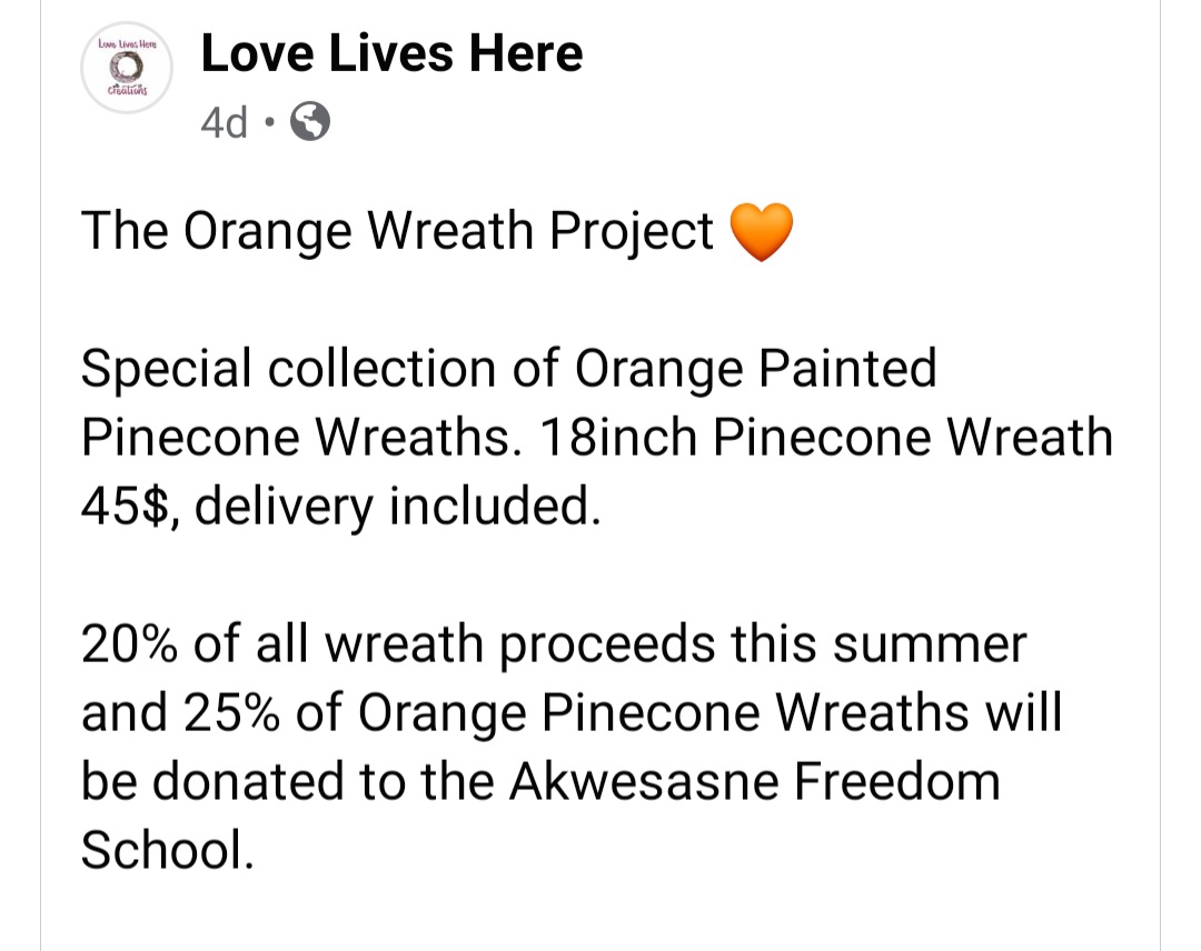 cindydlancaster's tweet photo. Painting the town Orange, 1 door at a time. Love truly does Live Here 🧡

#everychildmatters #loveliveshere #Cornwall #Ontario https://t.co/U5Hg2qlmAV