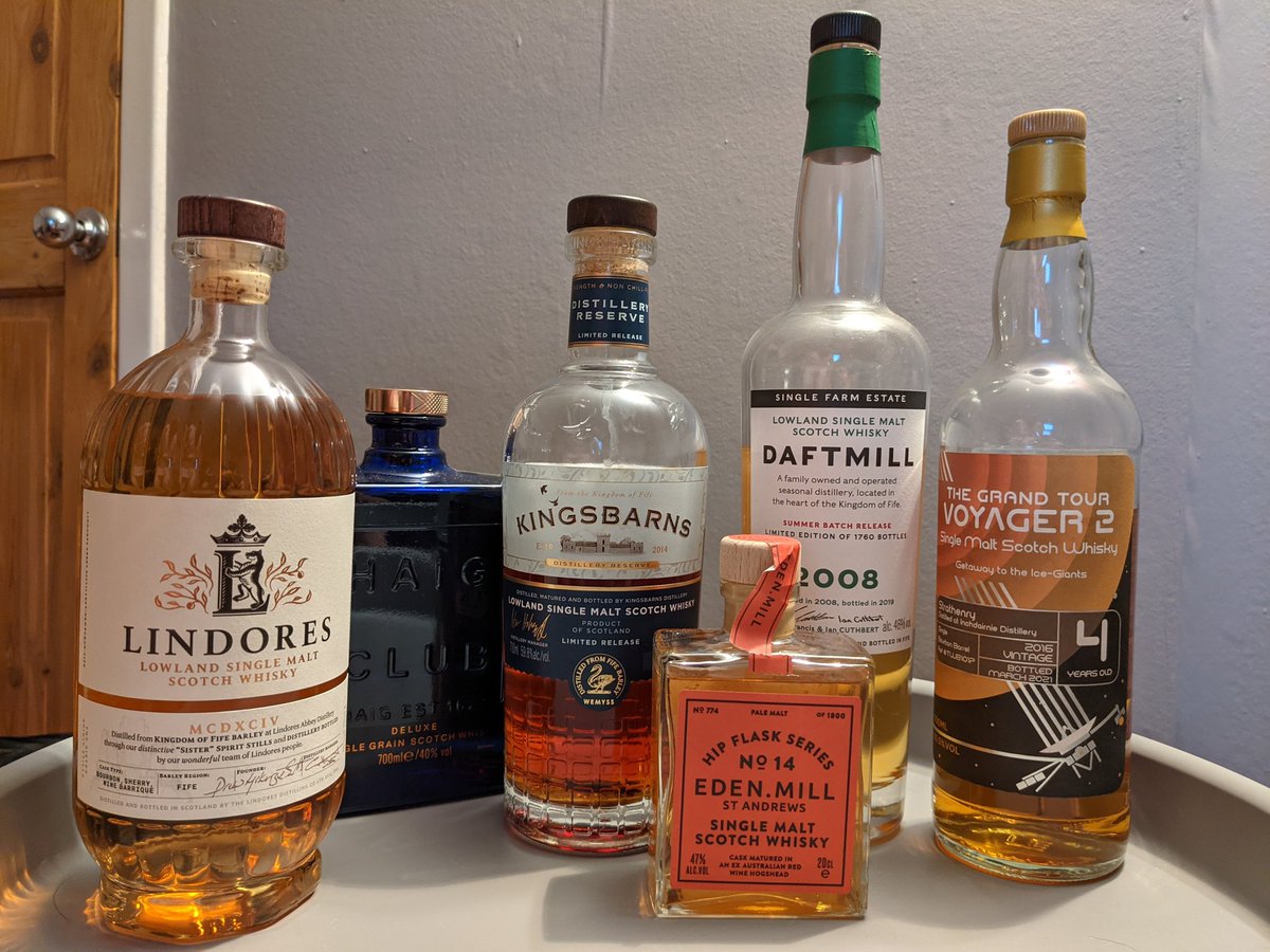 Me: I've never really got people who collect certain whiskies.

Also me: #FifeforLife!!

@FifeClub 
@fifewhiskyfest #Whisky #Scotch 
@LindoresAbbey @KingsbarnsDist @EdenMill @InchDairnieDist @HaigClub #Daftmill