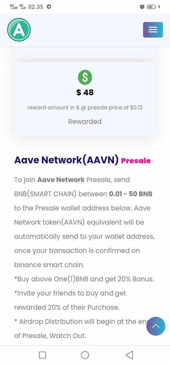Untungps1's tweet photo. #Airdrops #Airdrop #Freeregister get $100 AAVN Token
@Bonjoul
@loveyu37838358
@Greenba00654211
@loveyu37838358
@Fnjul1
https://t.co/Rw9de3V7SJ https://t.co/DkHGlqHJue