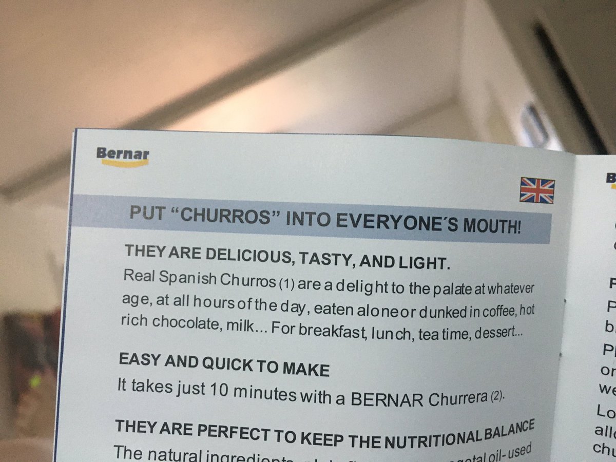 kikismythe's tweet image. i bought a churrera to surprise my bf on his birthday but the instruction manual is low key giving me the creeps.