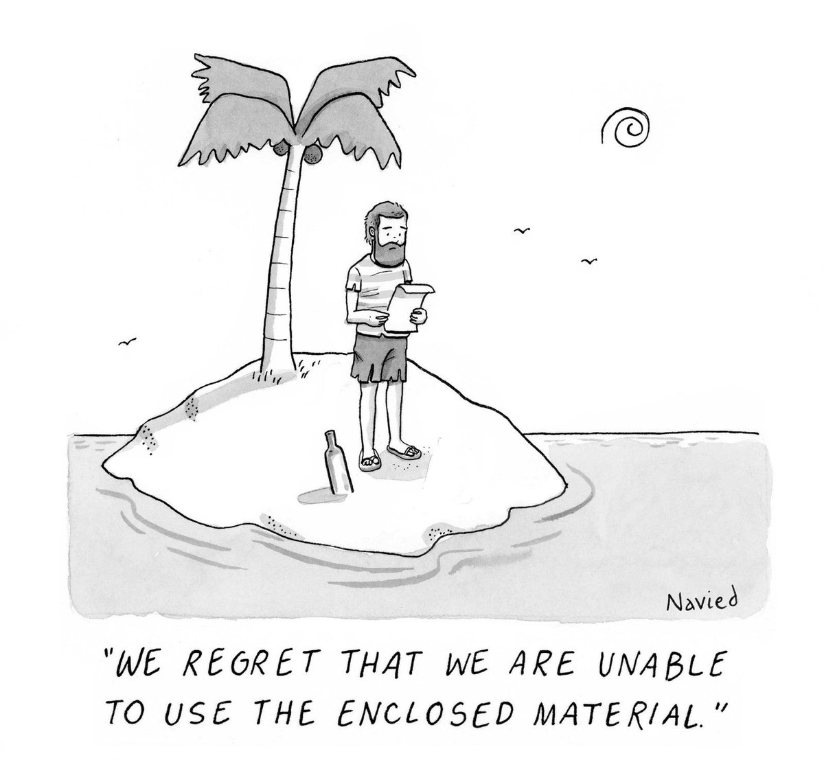 doc_nad's tweet photo. Desert Island Cartoon by Navied Mahdavian
So, You Want to Be a New Yorker Cartoonist https://t.co/BiUFogfYqy #EmmaAllen #NaviedMahdavian https://t.co/Sy8Vo6L56W