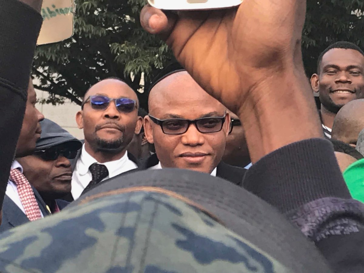 MaziKanuntaKanu's tweet photo. Mr Kanu renounced his Nigerian citizenship. He was also born in Biafra Land in 1967 when Biafra was an independent state. He is Biafran, not Nigerian.
#Extraordinaryrendition is a global crime @MaziNnamdiKanu
Is a victim of #Nigeria &amp; #Kenya conspiracy. 
#FreeMaziNnamdiKanu. https://t.co/DkjTbnCH8P