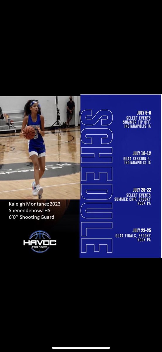 Looking forward to playing this July!! #GUAA <a href="/nyhavoc/">NY HAVOC</a>