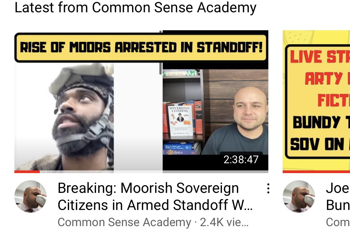 My live feed of the Moorish sovereign citizen stand-off this morning: youtu.be/pavbnJxwQI0