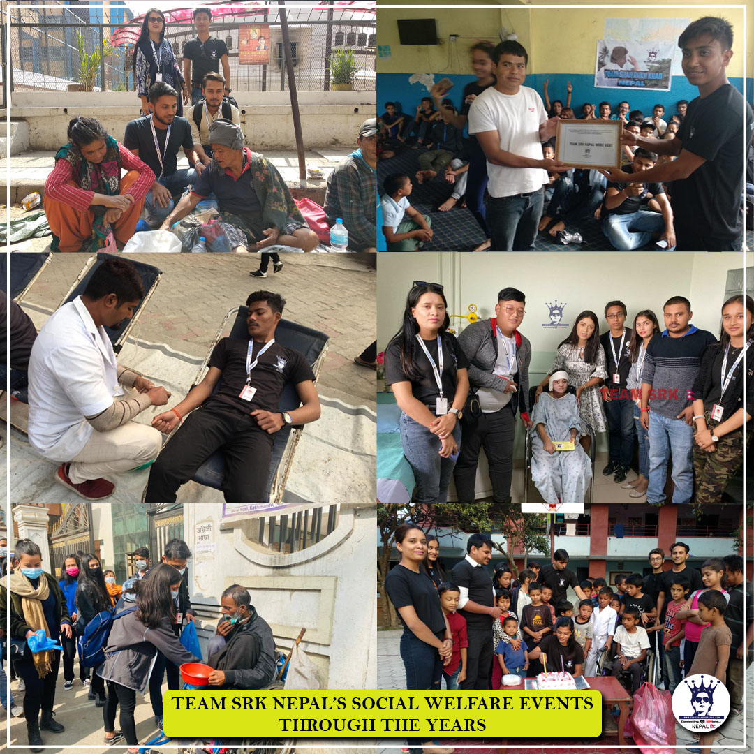 teamsrknepal's tweet photo. Through the years, #TeamSRKNepal has carried out various social welfare programs to bring a positive change to our society.

We are proud of our works and our members for their contributions!

#3YearsOfTeamSRKNepal #ShahRukhKhan | @iamsrk @teamsrkfc @RedChilliesEnt https://t.co/cdEWXeXlHJ
