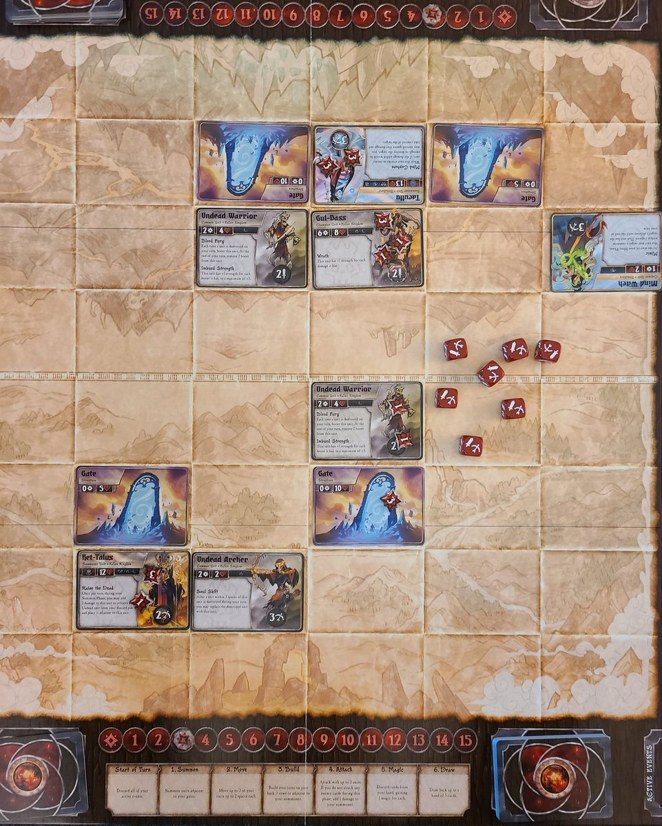 TableIt_'s tweet image. Summoned to our table today was Summoner Wars from @PlaidHatGames! Our new favorite two player game. Had a blast from the start simply picking our decks admiring the beautiful art on every card. Looking forward to future expansions and playing more!