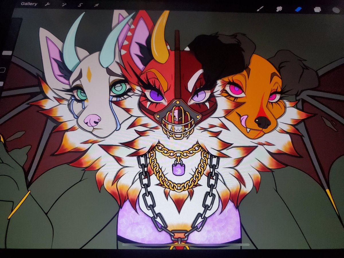 TheLittlestDom's tweet photo. On another note, I'm making art now (a friend bought this base for me) so I think you subs should pay me to make art for your dommes  (cause I do actually draw things, too) https://t.co/GCf891bY9o