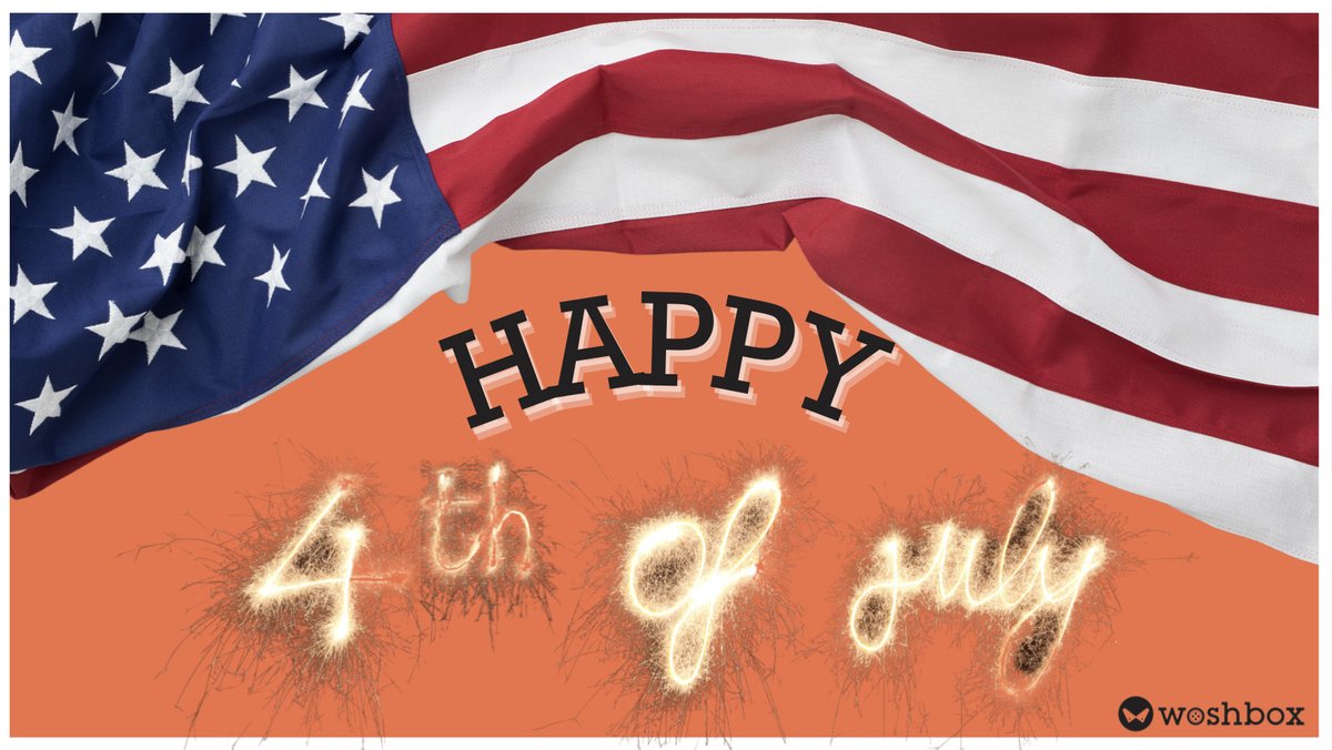 getwoshbox's tweet photo. Enjoy the fireworks, 💥 hot dogs 🌭 and apple pie 🥧 … we’ll see you after the holiday weekend! 🇺🇸

#IndependenceDay #FourthOfJuly #4thofJuly2021 https://t.co/hlkOgVAFmi