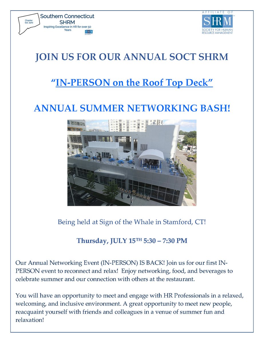 Southern CT SHRM tweet media