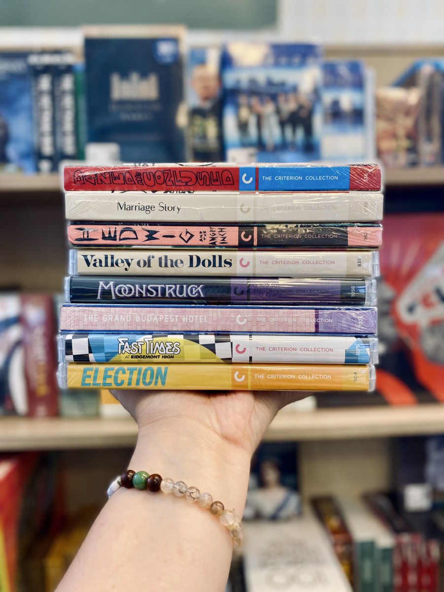 BNManhattanBch's tweet photo. The Criterion Collection 50% off sale has begun! Which Criterion films are you hunting for this year? 🎥#CriterionCollection @Criterion https://t.co/vobxbXX1ZX