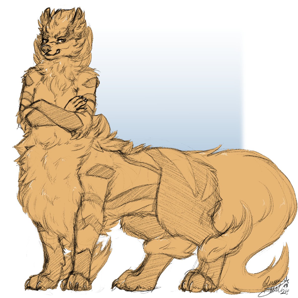 QueenBleat's tweet photo. A Dusky taur! https://t.co/SNx1tCtCRH