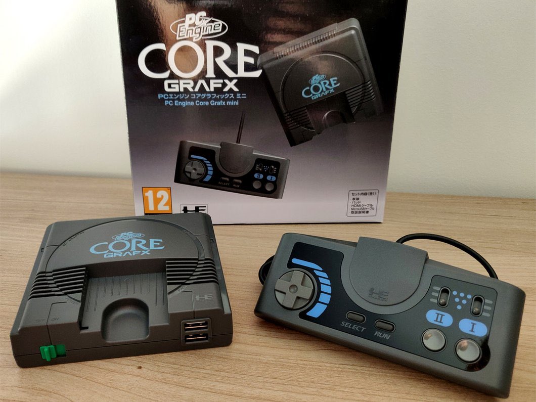 LamboMat's tweet photo. The PC Engine Core Grafx Mini is now just £63, down from £99 when first released.

Get your hands on one of the most historically significant consoles ever released, in miniature form, it’s a bargain at this price! 

✅ https://t.co/y9QWNRYcqN https://t.co/flwKTrBmg7