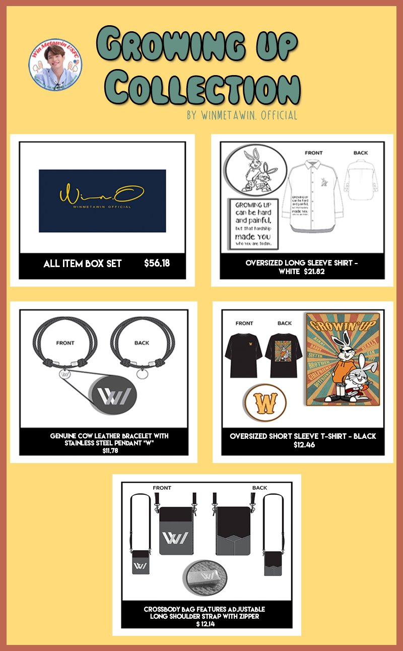 Win metawin Growin up collection BOX