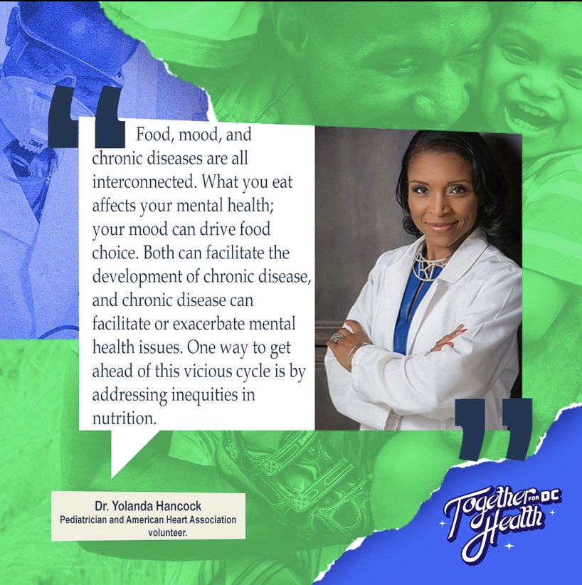 TogetherforDCHealth (@4dchealth) on Twitter photo Tune in to our #HealthExpert, <a href="/askdryola/">Yolandra Hancock</a> at 10 am Tomorrow with <a href="/elzol1079/">El Zol 107.9</a> ! They'll discuss #NutritionEquityNow within our community and how we can continue to educate our community members on leading a #HealthierDC. Tune in to our #HealthExpert, <a href="/askdryola/">Yolandra Hancock</a> at 10 am Tomorrow with <a href="/elzol1079/">El Zol 107.9</a> ! They'll discuss #NutritionEquityNow within our community and how we can continue to educate our community members on leading a #HealthierDC.