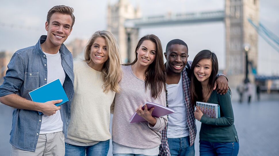 Studenten Hangetitten Outdoor Doppelter