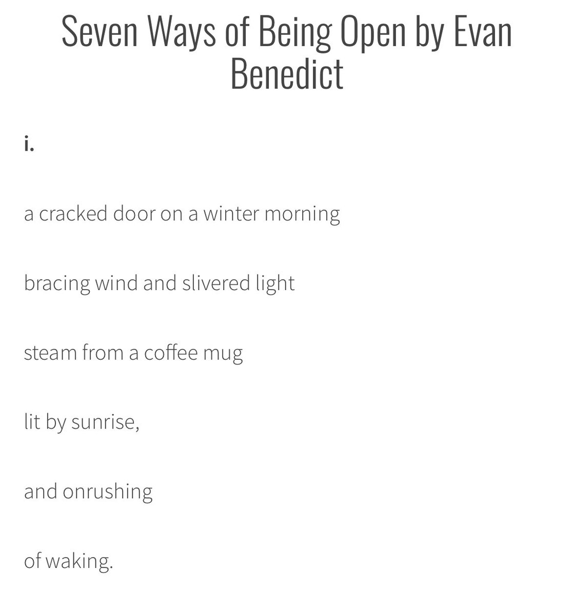 silverrosemag's tweet photo. More of Evan’s poem in issue one❤️: https://t.co/ZNrNAJjLkP https://t.co/0mOTqVX10U
