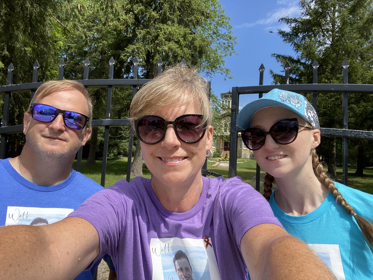 Thankful for today, grateful for memories of Cody & for his undying love, as it keeps us going. We remember all victims of impaired driving. We missed you. See you in 2022 for the 6th Ride for Cody 💜 
#werideforcody #dontdriveimpaired @maddcanada @MADDWaterloo