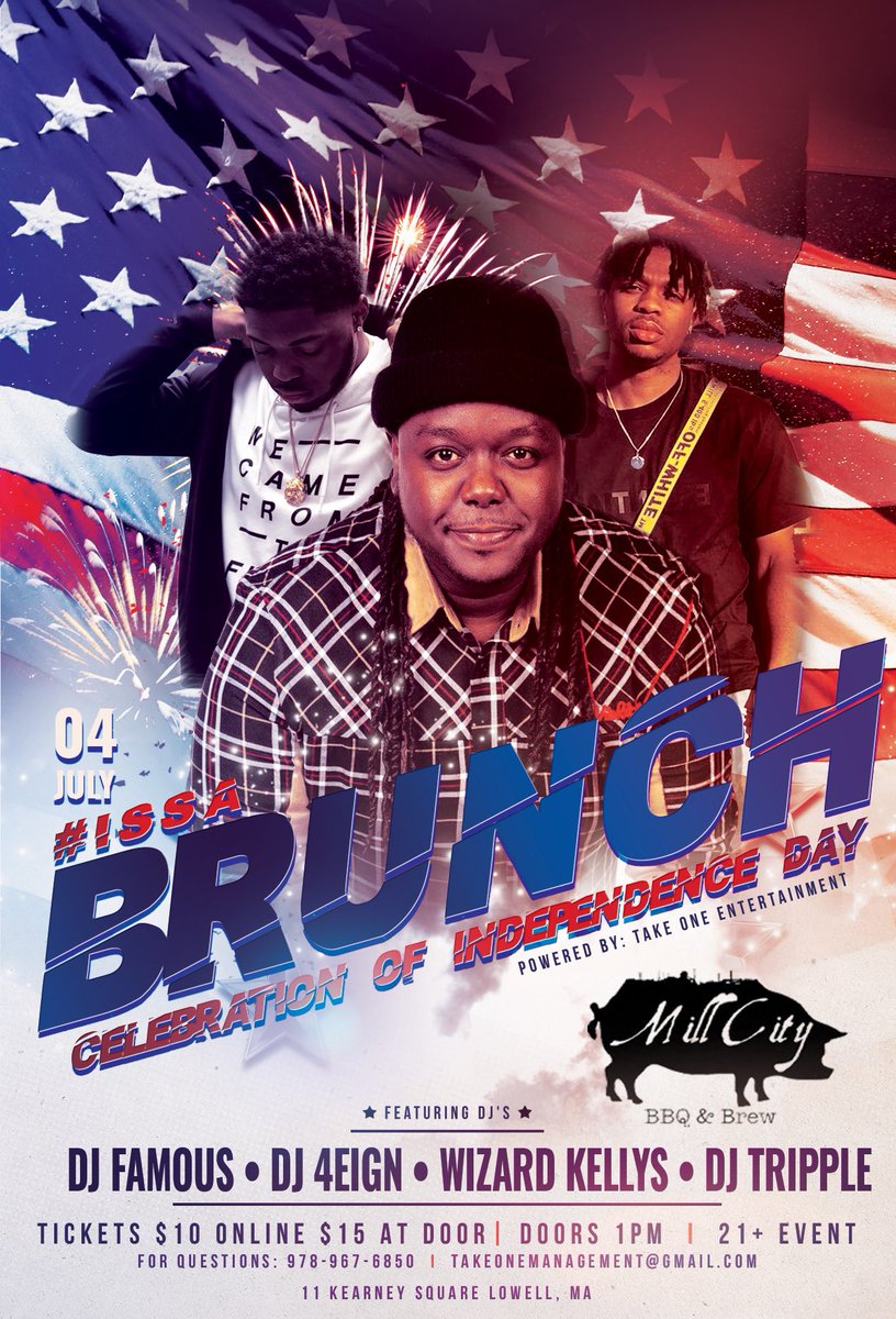 musicbyfamous's tweet photo. Once upon a time 4 djs came to shut down #ISSABRUNCH ! THIS SUNDAY GEAB YOUR TICKETS https://t.co/GtYu7PBtPk https://t.co/4nznlR9rvA