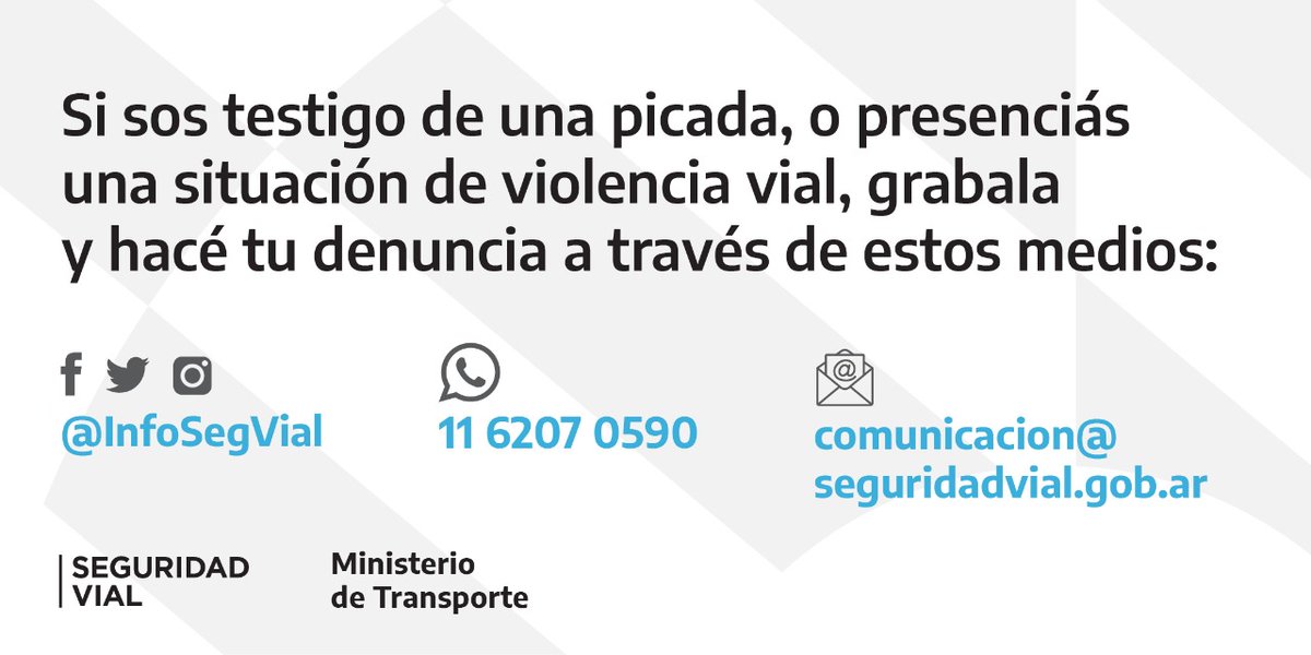 Desde <a href="/conduciendoCAC/">ConduciendoCAC</a> alentamos este tipo de medidas e invitamos a todos a alertar las irregularidades que pueden poner en peligro la vida de los nuestros y de quienes nos rodean.

#SeguridadVial #vialidad  #responsabilidadsocial   #generemosconcienciavial #cac  #Compromiso