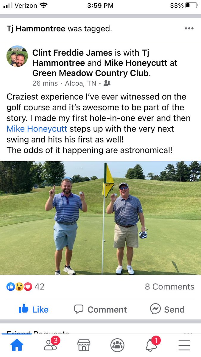 Back to Back Hole In One’s