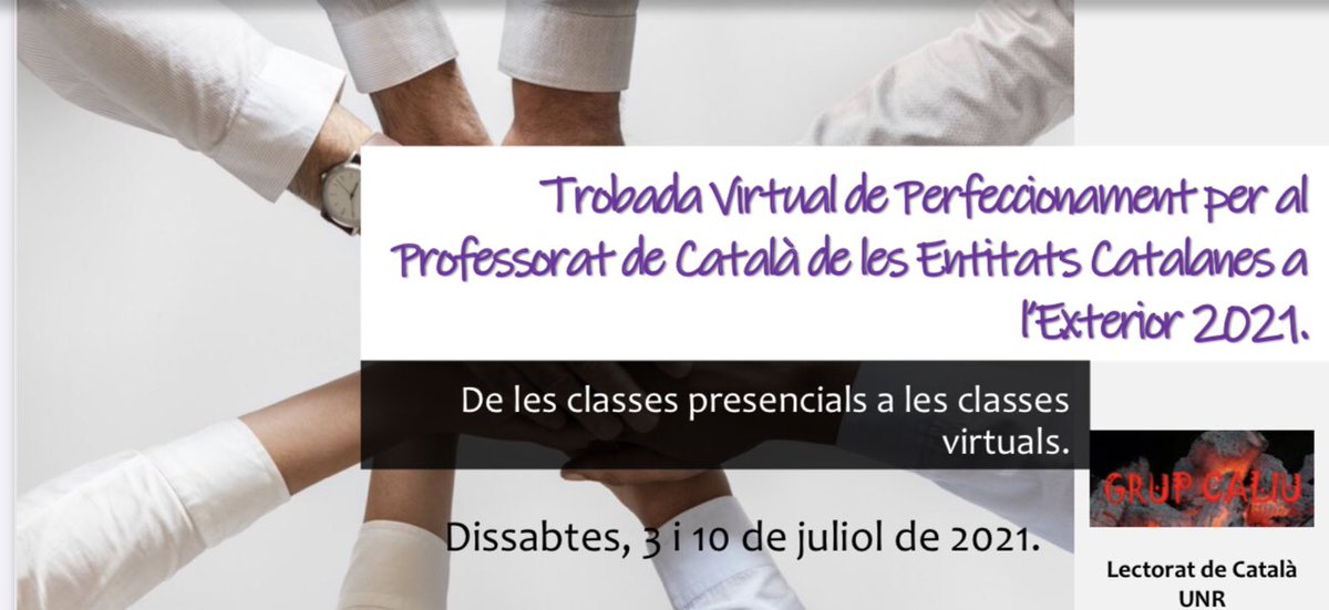 Catalunya_ARG's tweet photo. Avui s’ha celebrat la 1a sessió Trobada de Perfeccionament per professors de català organitzada pel #CentreCatalàdeRosario @UNRoficial @hya_unr @exteriorscat amb la participació del professorat de les #Comunitats del #consud de la @Catexterior i d’altres comunitats d’Europa https://t.co/tKcOqLwwnf