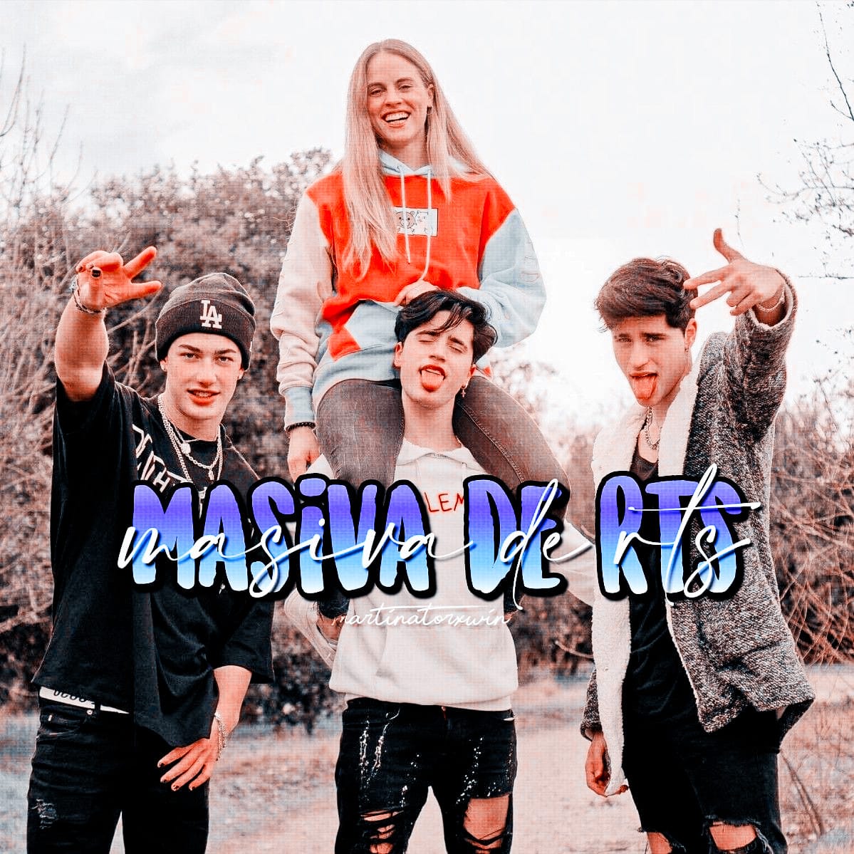 martinatorxwin's tweet photo. 🚨MASIVA DE RTS🚨

DALE RT A ESTE TWEET Y A TODAS LAS RESPUESTAS! 

META: 500 COMENTARIOS +200 rts en este tweet 

#PremiosMTVMIAW #MTVLACOREOKUNNO #MTVLALIPSYNCJD #MTVLACREADORKIMBERLY 
#MTVLAICONOKUNNO #MTVLATEAMKEN #MTVLAICONOKIMBERLY #MTVLACREADORGLTWINS #MTVLACRUSHBOGGI https://t.co/5D1yM3TzRx