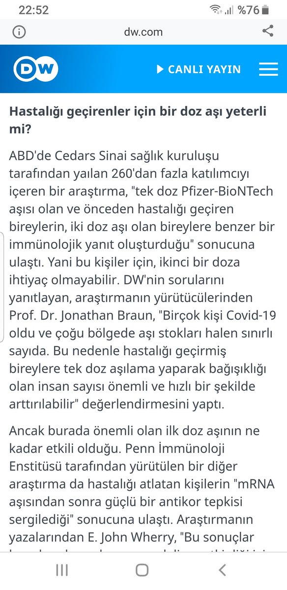 suleozdemir's tweet photo. Hastalığı geçirdin, en az 6ay sonra 1 doz M RNA aşı oldun, kralsın diyor özetle... https://t.co/ASMOq8n2IZ