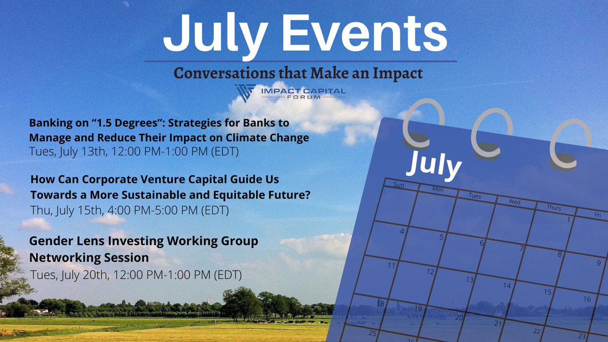 Impact Capital Forum tweet media