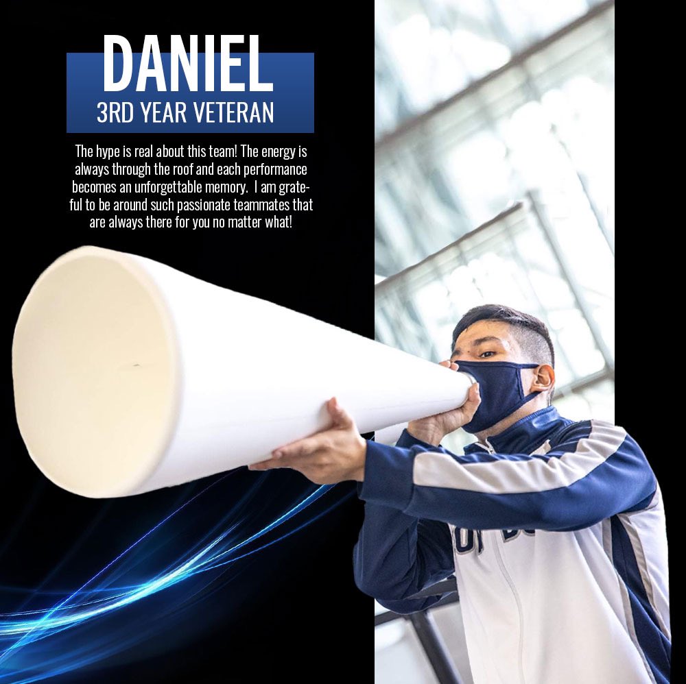 Today we continue our #RoadToAuditions with veterans Peyton, Adriana, Daniel, and Kyle, and captain Barney! One of the most electric parts of game day at AT&amp;T stadium is when the DCRB dancers and drumline perform together. dallascowboys.com/DCRBauditions