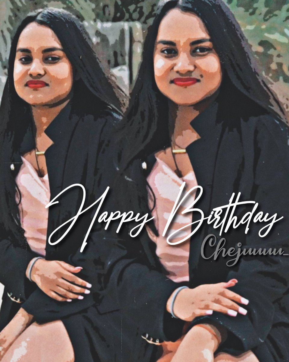 Happy Birthday chejuu darlingg! ✨
Sabse pyaari sabse achi besharmos ki jaan <a href="/chejumx/">𝒞</a>  babe i love you so so much! Thank you for being such a sweet And supportive friend im so so blessed to call you my friend! ❤️