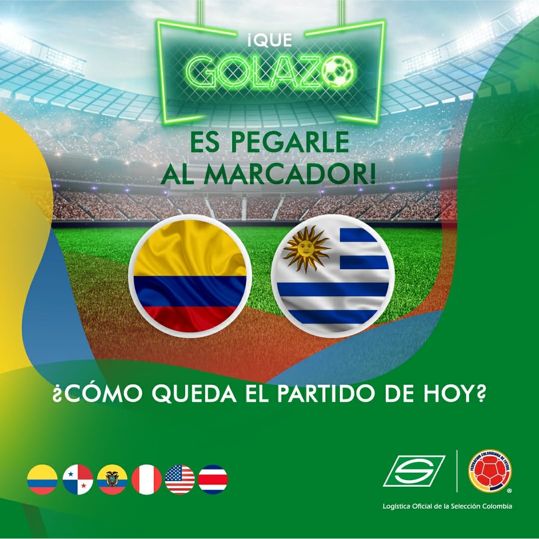 GomezSulderi's tweet photo. Si señor, nos enfrentamos a uno de los rivales más interesantes de la copa. Nuestra selección está preparada para demostrar porque es de las mejores de América Latina.
#ServientregaConLaSelección #SelecciónColombia https://t.co/yX8xS8VhUU