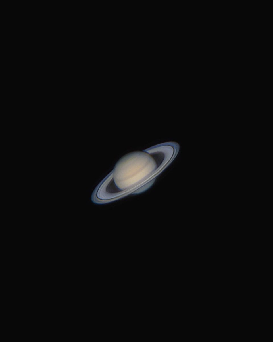 daryaastrovas's tweet photo. My first attempt for capturing planet Saturn https://t.co/u2yOufzv62