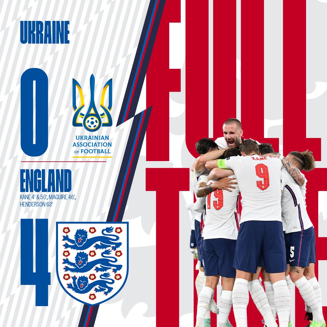 🎶 Que sera, sera... 🎶 We're in the #EURO2020 semi-finals – and we're going (back) to @wembleystadium!