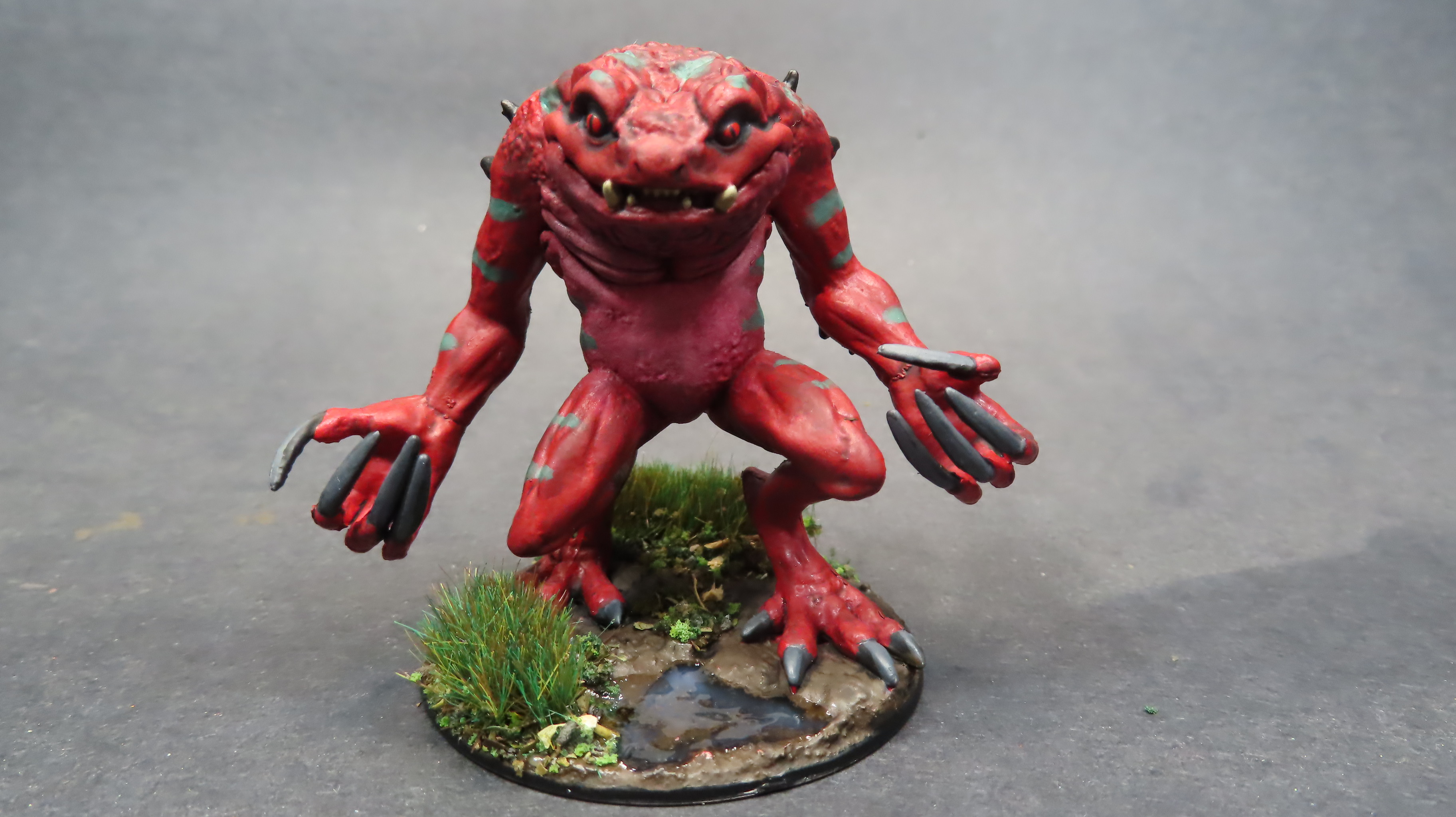 RUNESTORM on Twitter: up this red slaad from the dungeons and dragons @wizkidsgames line if you would like to see how i this up you can my youtube video