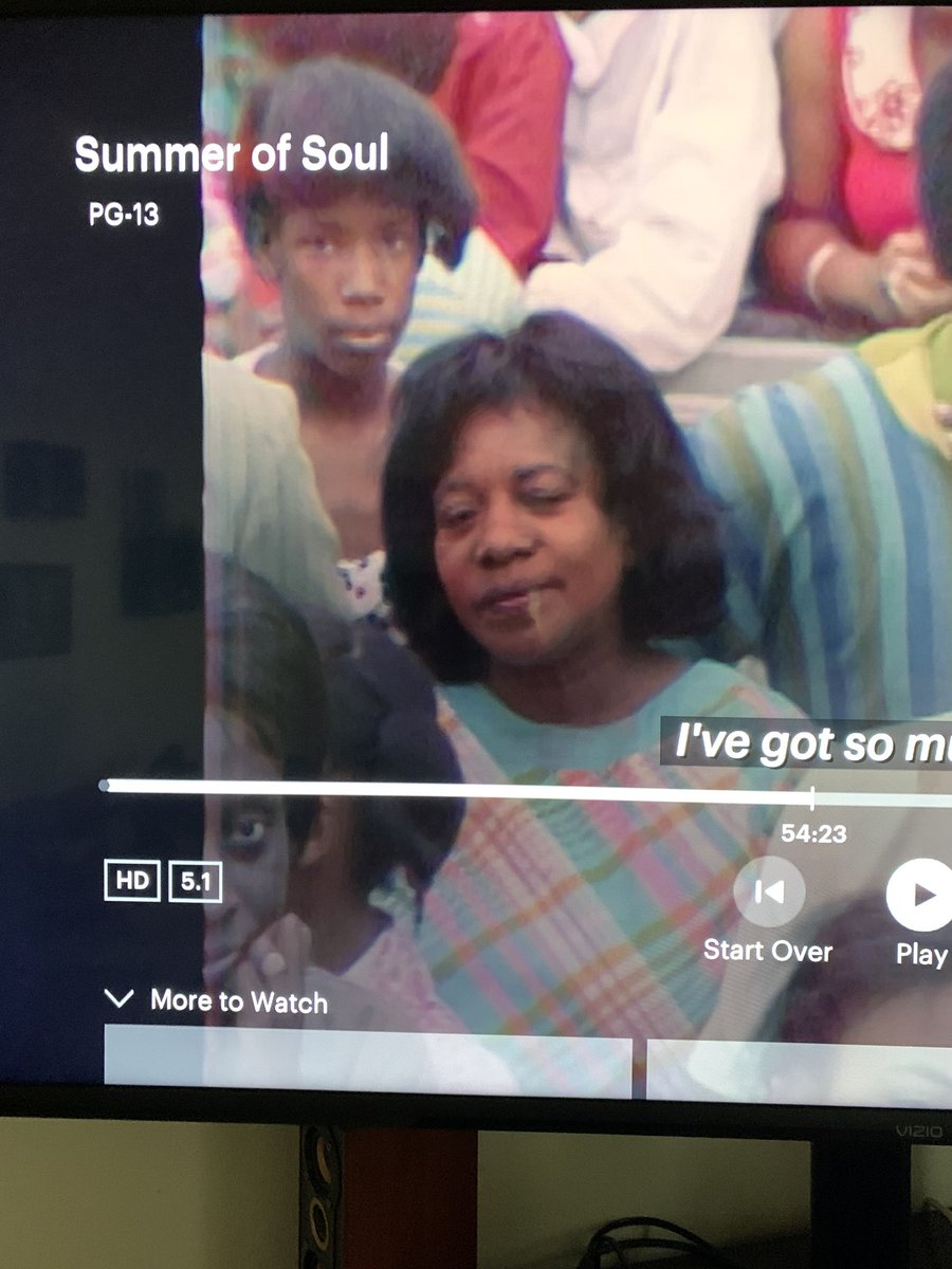 MY GREAT GRANDMOTHER WAS AT THE HARLEM CULTURAL FESTIVAL! AND NOBODY KNEW! #SummerOfSoul I’m mindblown!