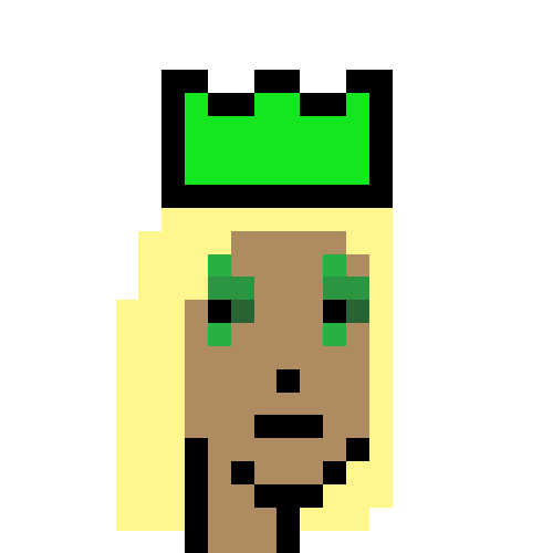 cryptoraresbot's tweet photo. CRYPTORARES X CRYPTOPUNKS: PUNK #7343 ROCKS THE GREEN-PARTYHAT https://t.co/dm3ozSrcjk