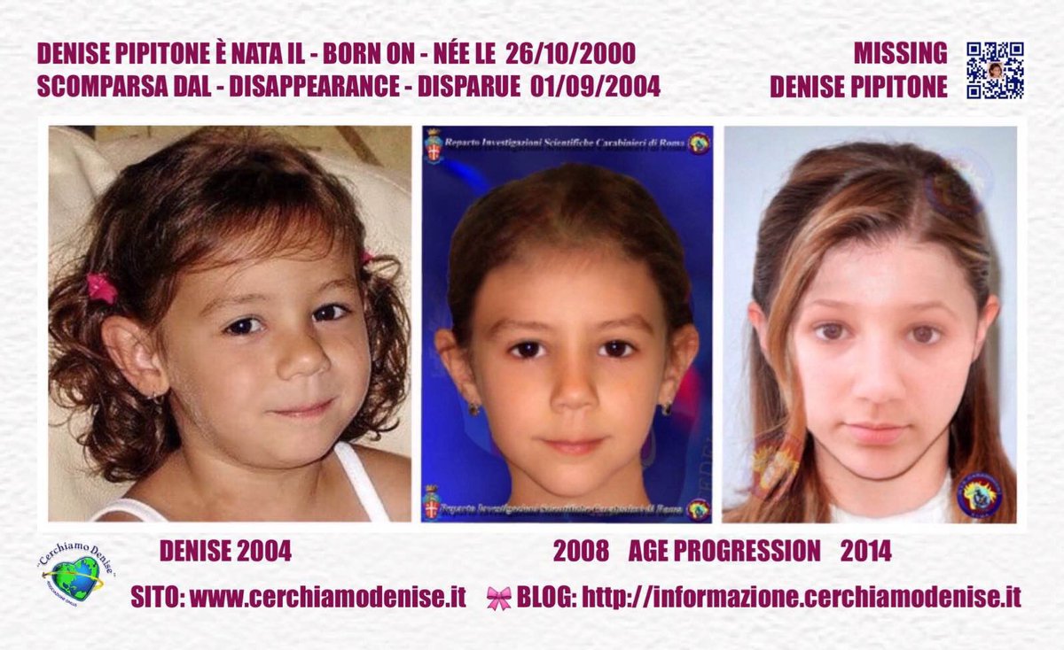 annamuscaa's tweet photo. Lo siento mucho por subir algo diferente pero esa niña fue raptada a los 4 años.Ustedes, pueden compartir esa publicación porfa? Ayudenos a encontrarla. ¡Su madre la ha estado buscando durante 17 años sin parar!Gracias!💜#DenisePipitone #LosCruzados #alertajadue #ALERTA https://t.co/DJlB0vcwFv