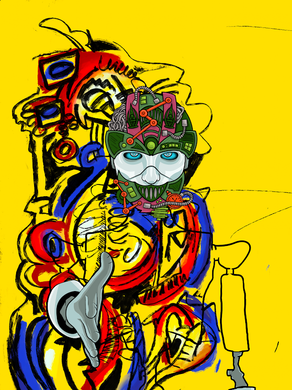 The Robot.

0.50% chance of pulling this character. 🦾