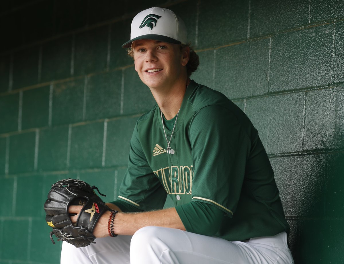 Congratulations to <a href="/BaseballTwca/">TWCA Baseball</a> pitcher/infielder @caedmonparker21, the 2021 Montgomery County Player of the Year!
 
STORY: bit.ly/36axFPZ