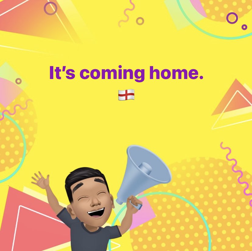 #PTRL #RupiRecommends #ItsComingHome #ENG 🏴󠁧󠁢󠁥󠁮󠁧󠁿 #EURO2020 On to the next round… #SemiFinals…!