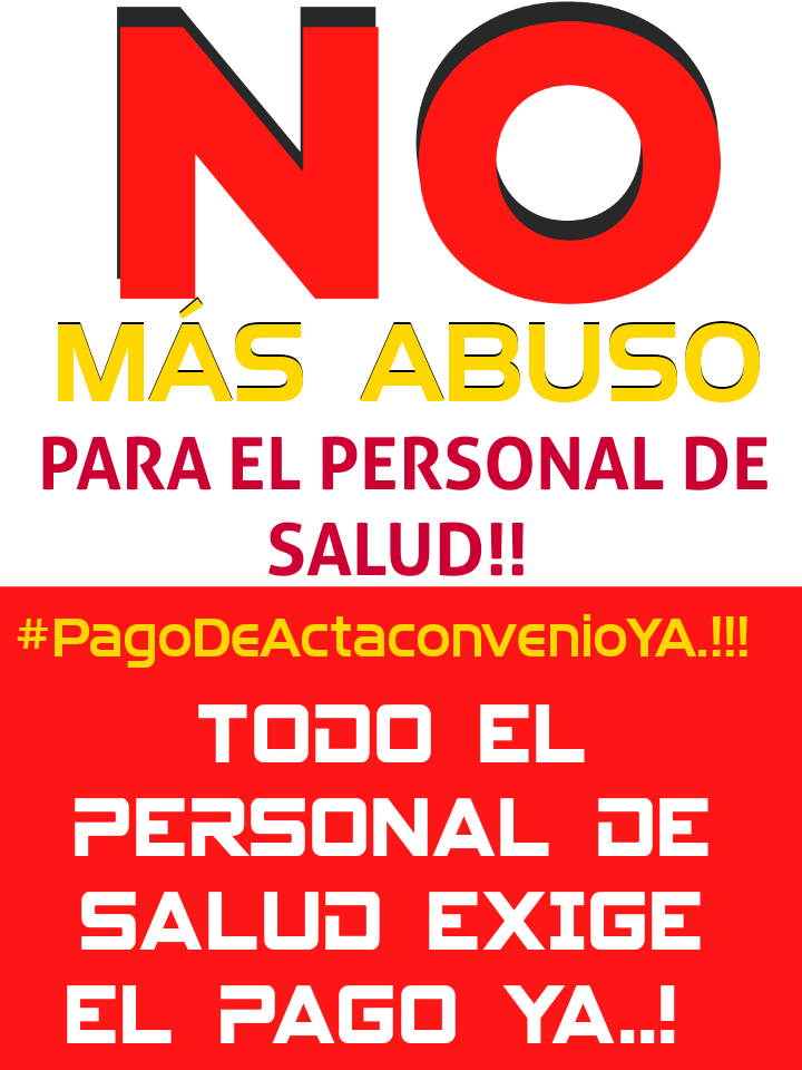 FREDDY1436's tweet photo. Ya basta de burlas nos llaman héroes y nos tratan como les da la gana exigimos nuestro pago que por ley nos corresponde 

#HoraCeroSalud
#PagoDeActaaconvenioYA
#TrabajadoresDeLaSalu
#FueraMinistrodeSalud
#FueraMinistrodeFinanzas https://t.co/pfjtVHTi9i